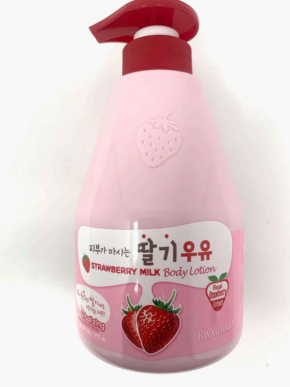 KWAILNARA STRAWBERRY MILK BODY LOTION 19.75 oz KOREAN BEAUTY PRODUCT