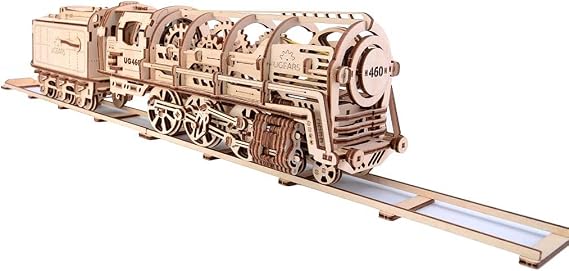 Ugears 3D Model Steam Locomotive