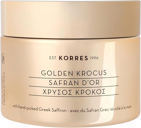 Korres Golden Krocus Anti-Aging Saffron Containing Repair Cream 50 ml Colorless BODILESS