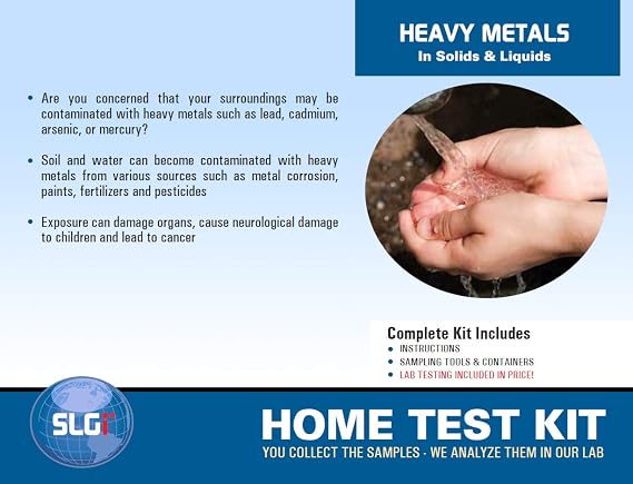 Heavy Metals Test Kit in Ground/Waste Water or Soil 1PK (5 Bus. Days) | Schneider Labs