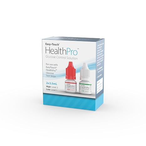 HealthPro Glucose Control Solution (High & Low Vials)