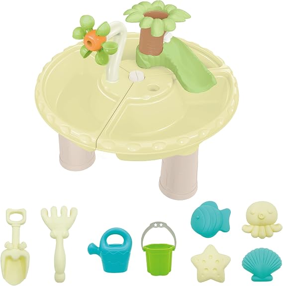 Water Table, Sand Table, Water Play, Sand Play Table Set, Toy for Kids, Beach, Ocean, Sand, Play Set, Outdoor Activities, Gift
