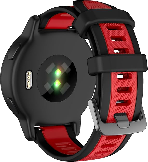 20mm Compatible with Garmin Forerunner 245/645/55/Vivoactive 3/5 Watch Band