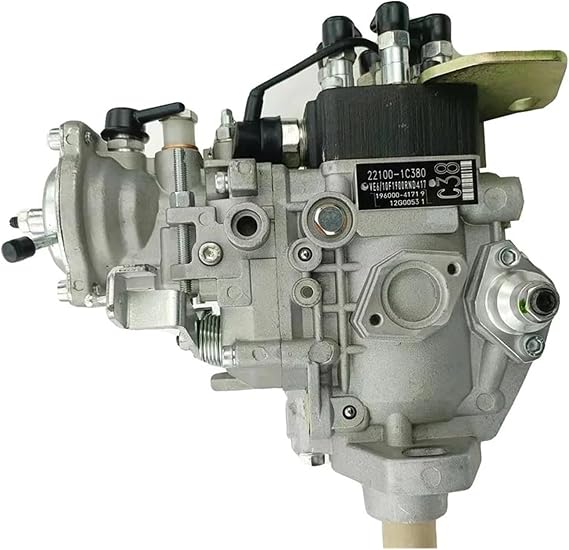 Power High Pressure Fuel Pump Compatible for Toyota Land Cruiser Hilux 1KZ-TE 1KZ TE Diesel Injector Pump Fuel Injection Pump 096000-8850 VE4/12F2100RND885 22100-67040