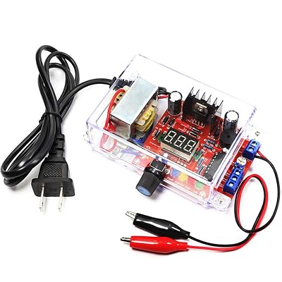 AC-DC 110V to 1.25V-12V LM317 Adjustable Voltage Regulator Kit Electronic DIY DC Power Supply Manufacturing Parts