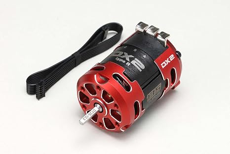 YOKOMO DX2 Type-R Brushless Motor 13.5T (Red) Drift Performance (12.3 x 7.25 x 24) Brushless Motor for RC - RPM-D2135RR