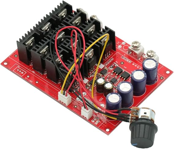 12V 24V 48V 3000W PWM DC Motor Speed Controller 10-50V 60A High Power HHO RC Driver Motor Controller PWM Controller Module
