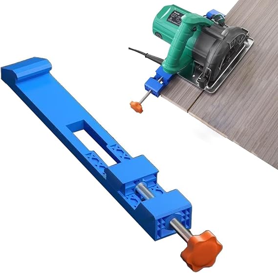 Adjustable Cutting Machine Base Guide, Innovative Clamp Circular Saw Guide Electric Circular Saw Milling Positioning Clamp Precision Wood Cutting Guide Pros & Hobbyists 