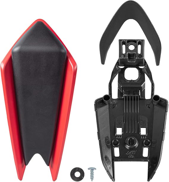 Motorcycle Rear Seat Cowl Fairing Cover for RS660 RS 660 Tuono 660 (2020-2024) RSV4 RS V4 1100 (2021-2024) Passenger Pillion Solo Seat Cowl Hump (Red)