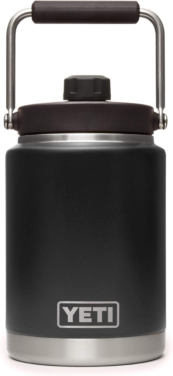 YETI Rambler Half Gallon Jug, Vacuum Insulated, Leakproof, Stainless Steel with MagCap