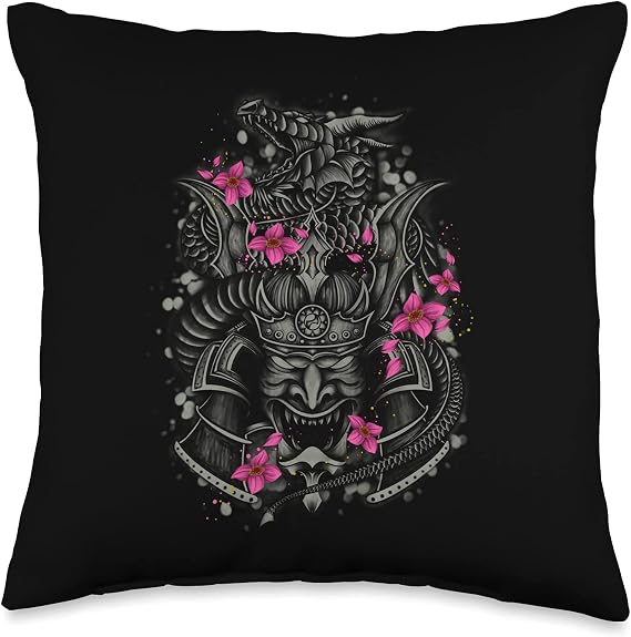 Bushido Code Samurai Japan Gift Throw Pillow