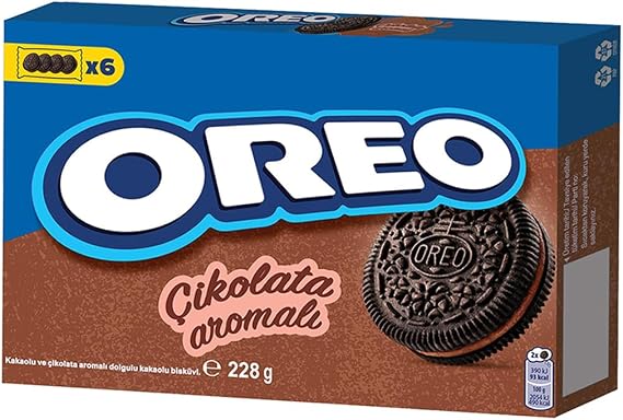 Oreo Çikolatalı Bisküvi 228 gr