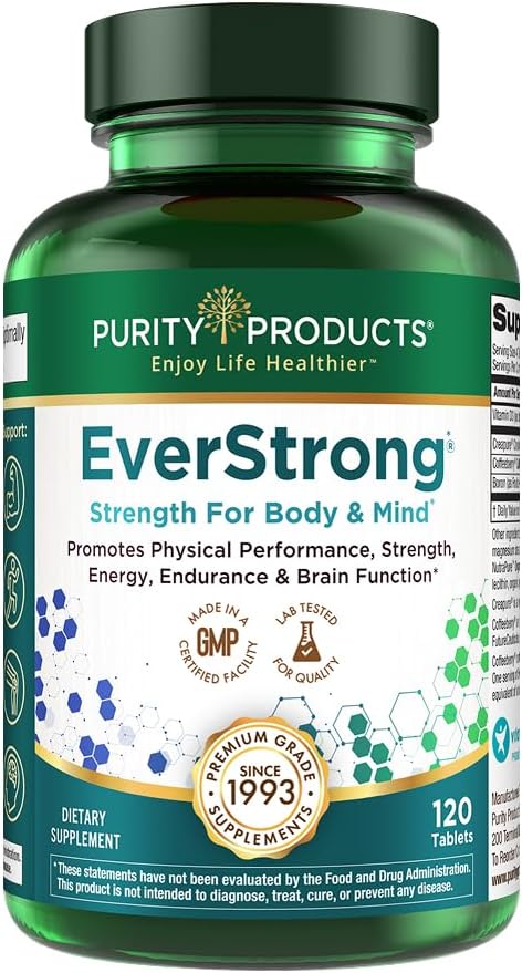 EverStrong - Creatine Monohydrate Blend - Muscle Matrix Blend - 120 Tablets
