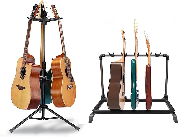 GUITTO GGS-06T Triple Guitar Stand Floor Stand GGS-07 Guitar Rack Stand Multi 5 Holder