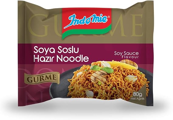 Indomie Gurme Paket Soya Soslu 80 Gr Koli 40'lı