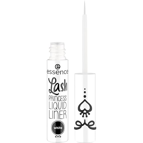 essence Lash Princess Liquid Liner, White, All Day Wear
