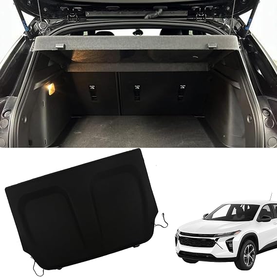 Cargo Cover for Chevrolet Chevy Trax Accessories 2024 2025 2026 Rear Trunk Shade Non-Retractable Cargo Cover