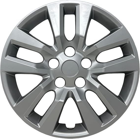 Hubcap Replacement for Nissan Altima 2013-2018, 16-inch Premium Wheel Cover, Silver, (1 Piece)