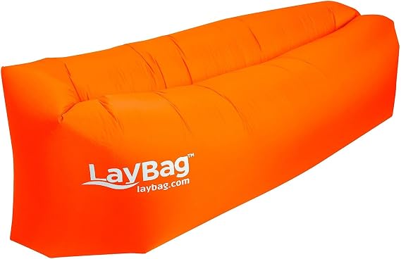 Inflatable Air Lounge, Clementine Orange