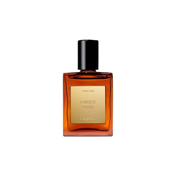 CYKLAR Perfume Oil for Skin Amber Hour Scent Rich & Spicy Perfume Fragrance with Palo Santo & Tonka Bean Notes Travel-Friendly 15ml
