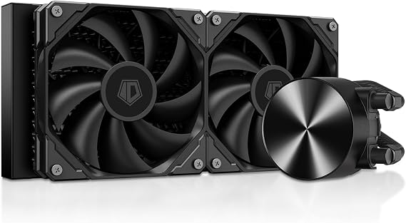 ID-COOLING FX240 PRO 240mm Water Cooling CPU Cooler ARGB Compatible Dual Fan Model Black Domestic Authorized Distributor Item