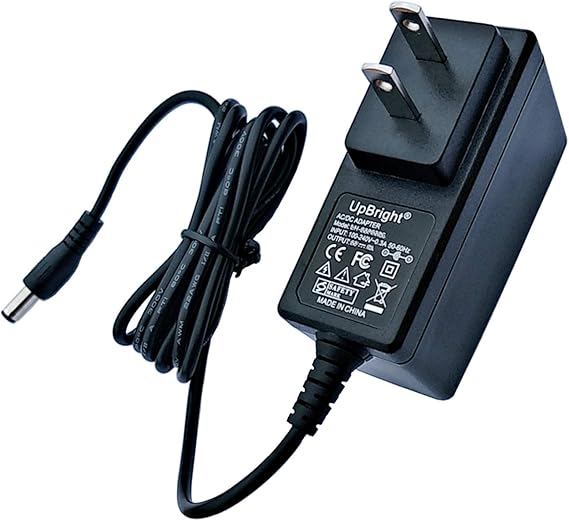 12V 0.5A 500mAh 6W AC Power Adapter EA0061WAA / 2103-30000611R - Black by Bestec