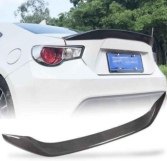 Carbon Fiber Rear Trunk Spoiler for Subaru BRZ 2013-2020 Scion FR-S Toyota FT86 GT86 2012-2020 Custom Parts Trunk Lip Rear Wing High Kick Spoiler Body Kits Factory Outlet (Style B)