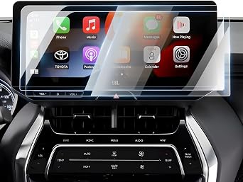 Karltys [Upgrade 2 Pack Screen Protector for Toyota Venza 2021-2025 12.3-Inch Accessories Touchscreen for Models (XLE, Limited Nightshade Edition)[No Glare & Fingerprint] 2025 Toyota Venza Accessories