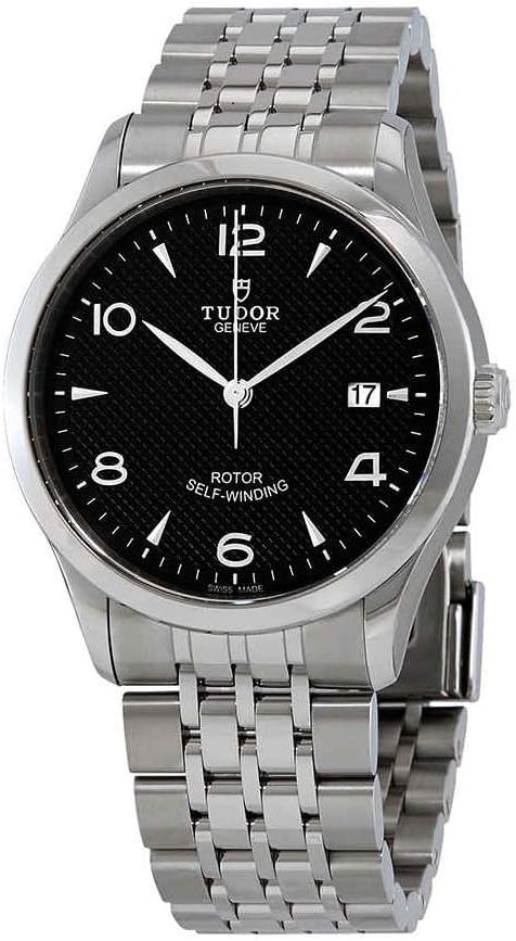 Tudor 1926 Automatic Black Dial 39mm Stainless Steel Mens Watch M91550-0002, Modern, Modern