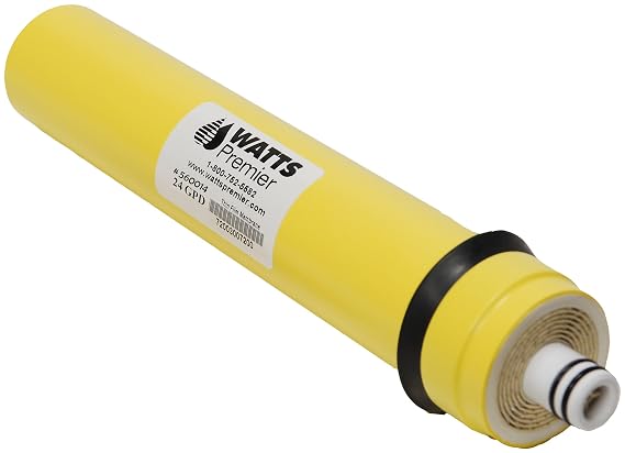 Watts Premier 24 GPD RO Membrane Replacement Filter 1-Pack Yellow