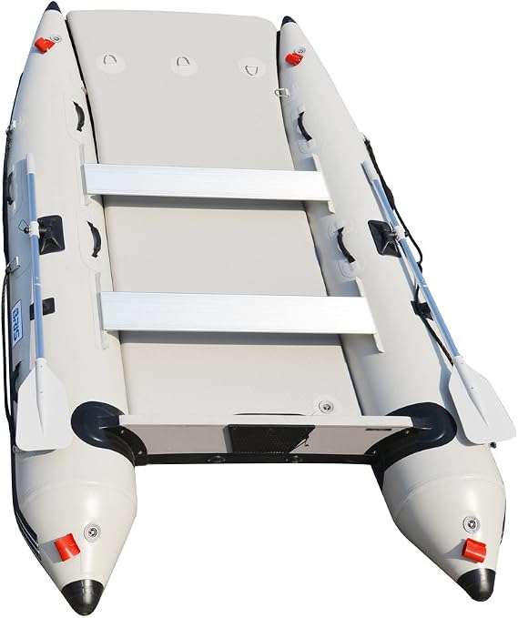 BRIS 11 ft Catamaran Boat - Gray Inflatable Dinghy