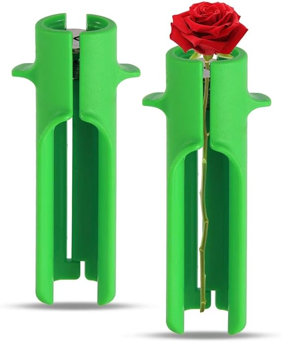 2 Pcs Rose Thorn Stripper Tool - Rose Stripper & Cleaner Cutter for Leaf Removal - Quickly Remove Thorns and Branches of Roses