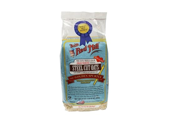Bob's Red Mill Steel Cut Oats, 24 Oz (4 Pack)