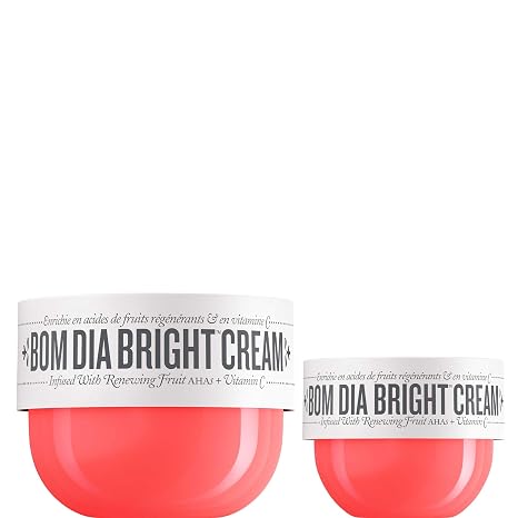 Sol de Janeiro Visibly Brightening and Smoothing Bom Dia AHA Body Cream | 24-Hour Hydration, Visibly Brightens, Body Cream for Bumpy Skin