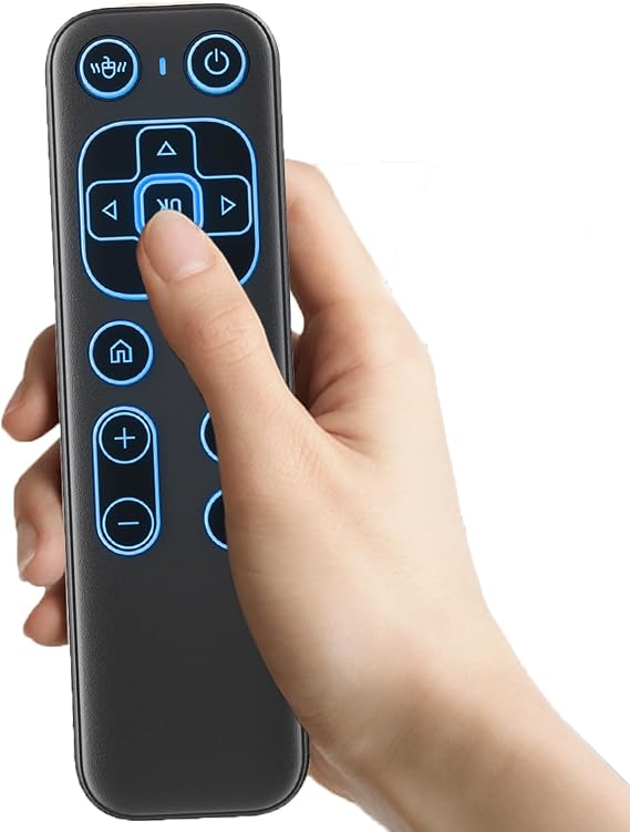 Mini Wireless Keyboard Air Mouse Remote, Bluetooth 2.4GHz for PC, HTPC
