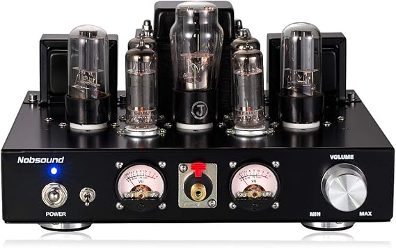 Nobsound Vacuum Tube Integrated Amplifier Stereo Headphone Amplifier Point-to-Point Wire Power Amplifier