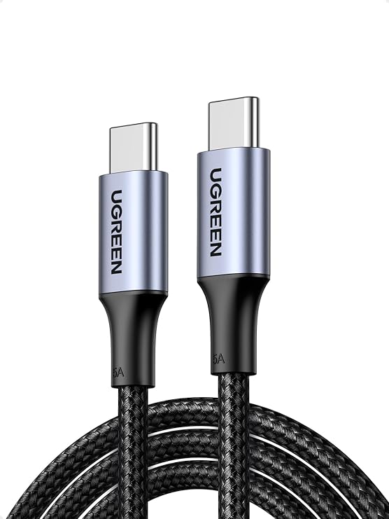 Ugreen Type-C to Type-C 100 W Fast Charging and Data Cable 1 Meter