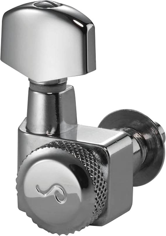Schaller Original F-Series Standard + Locking 6l SMB SL Machine Head Set, chrome