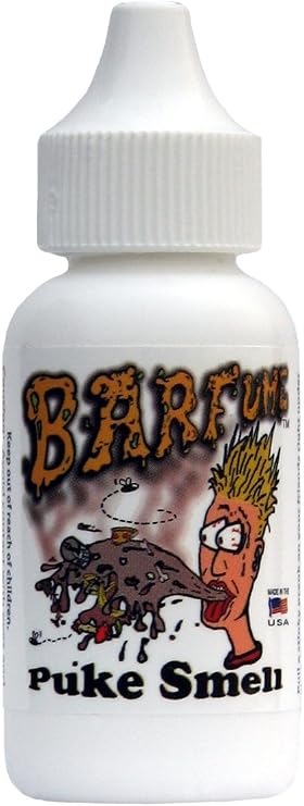 Liquid Ass BARFume Puke Smell Spray in Streamer Bottle