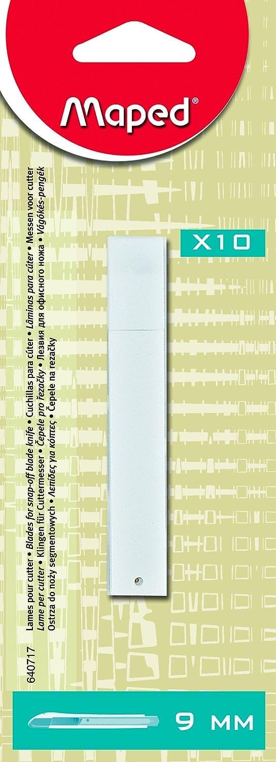 Maped Office And Stationery 640717 Replacement Knife Silver, 9 mm