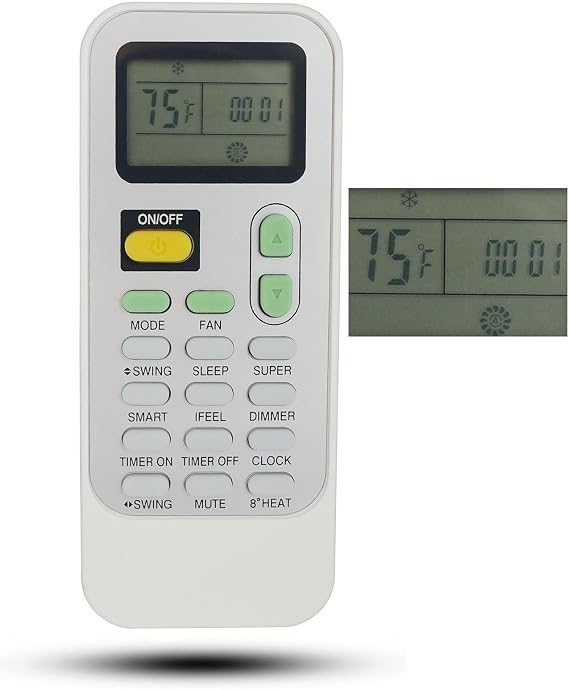 Replacement Remote Control for Air Con Air-Con Hisense Air Conditioner Remote Controller DG11J1-72