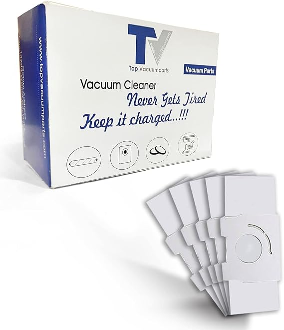 Replacement Part For Panasonic Type C-13, MC-3900, AMC-S5EP Canister Vacuum Cleaner Paper Bags # compare to part AMC-S5EP (1 Pack)