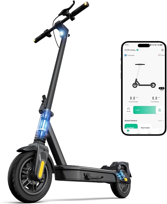 Electric Scooter- Electric Scooter for Adults,500W-1000W Peak,Up to 15-20MPH,15-40Miles Range,220-330lb Load,Foldable E-Scooter for Adult Teens with Damping Adjustable Suspensions,Turn Signals