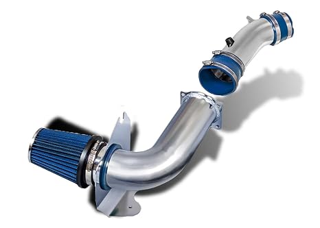 Cold Air Intake Kit with Reusable Blue Filter Compatible with Ford 99-04 Mustang 3.8L V6