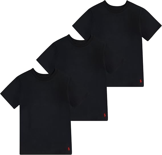 Polo Ralph Lauren Boys' Multi-Pack Short Sleeve Undershirt