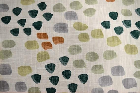 Pfeiffer Verdant Light Green Geometric Contemporary Spots Print Richloom Fabric