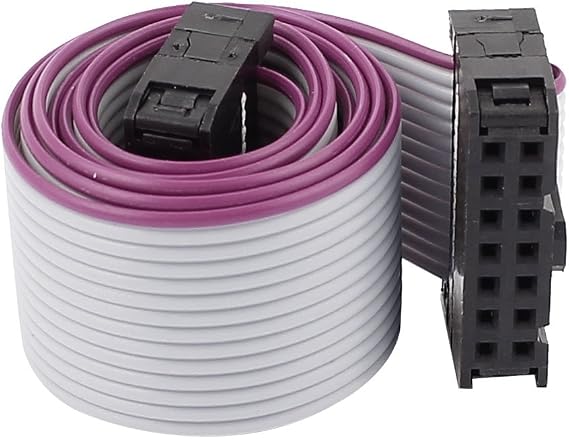 uxcell IDC 14-Pin Female to Female Connector Hard Driver Flat Ribbon Cable