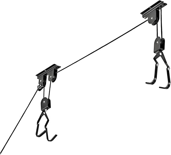 Racor - Ceiling-Mounted Bike Lift - Up to 50 lbs