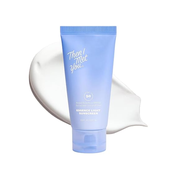 Then I Met You Essence Light Sunscreen SPF 50, Korean Skin Care