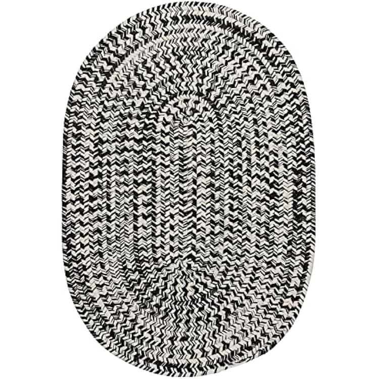Colonial Mills Renzi Tweed Rug - Black 11x11